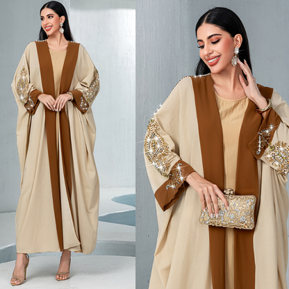 Saharawi Luxury Embellished Abaya