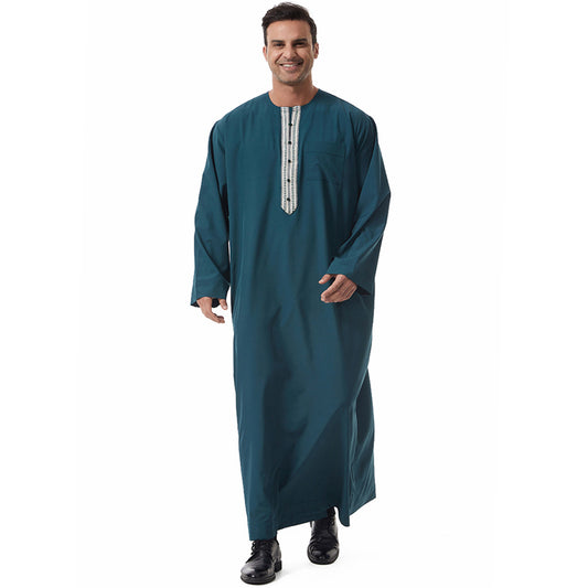 Saharawi Men’s Embroidered Thobe