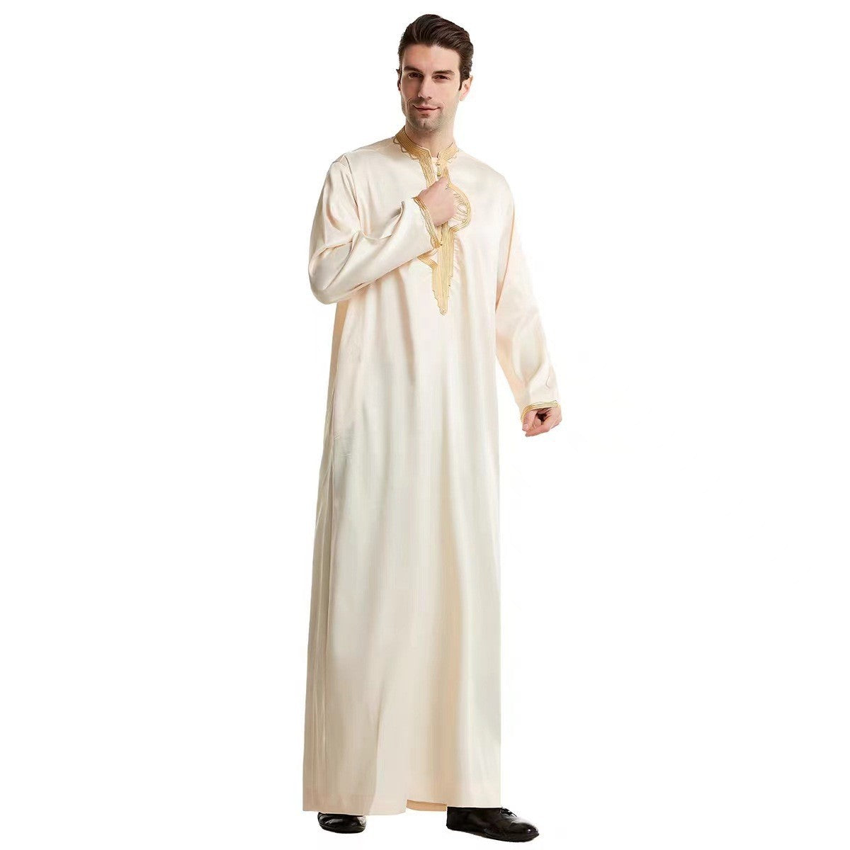 Saharawi Men's Luxury Moroccan Thobe