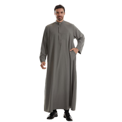 Saharawi Men’s Collared Luxury Thobe