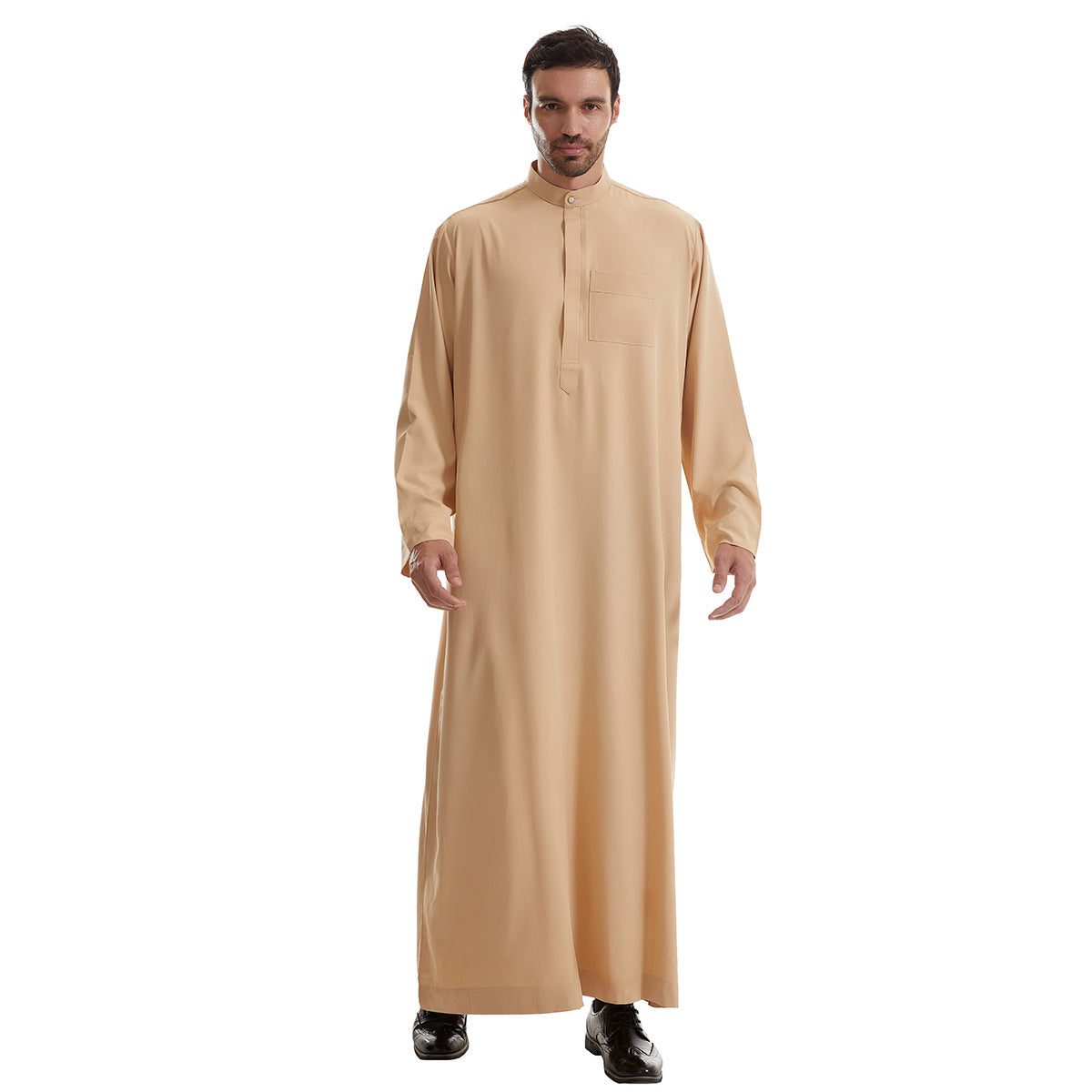 Saharawi Men’s Collared Luxury Thobe