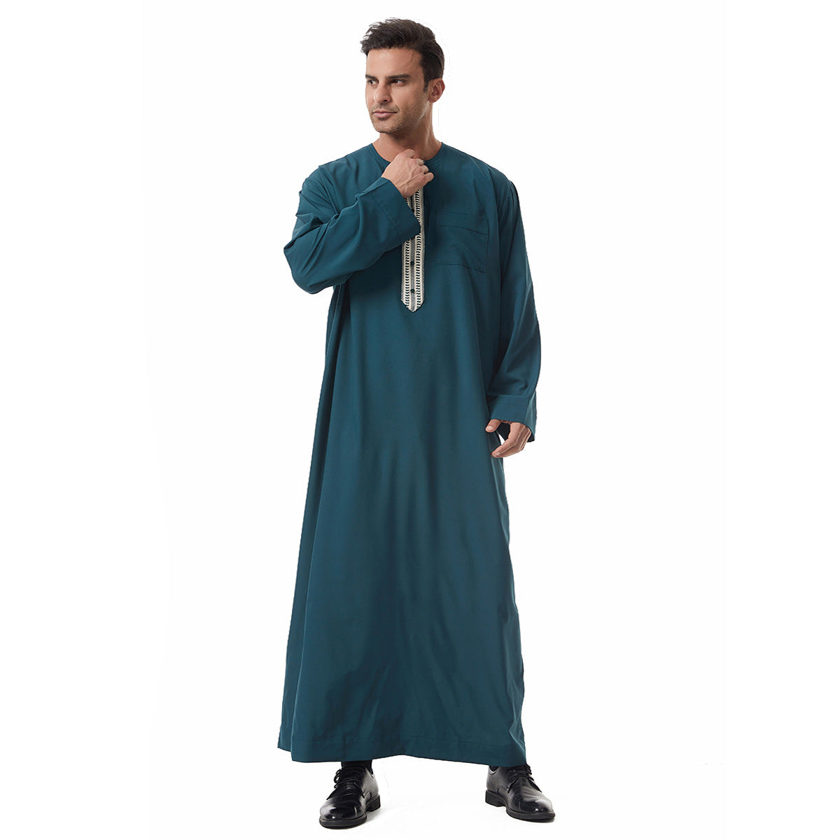 Saharawi Men’s Embroidered Thobe