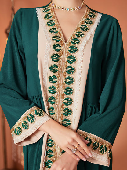 Saharawi Emerald Heritage Dress