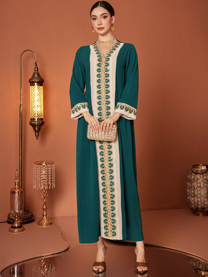Saharawi Emerald Heritage Dress