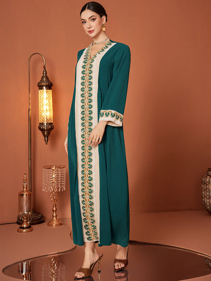 Saharawi Emerald Heritage Dress