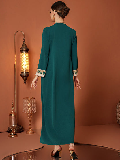 Saharawi Emerald Heritage Dress
