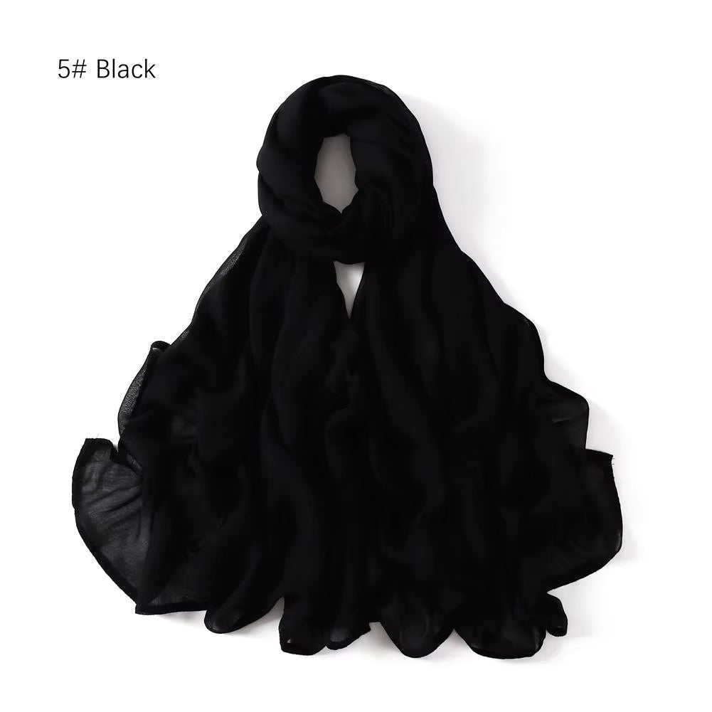 Saharawi Elegant Chiffon Hijab's