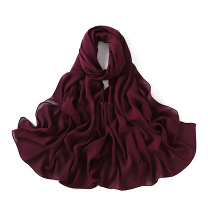 Saharawi Elegant Chiffon Hijab's