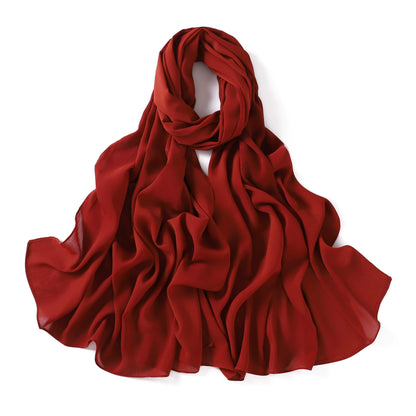 Saharawi Elegant Chiffon Hijab's