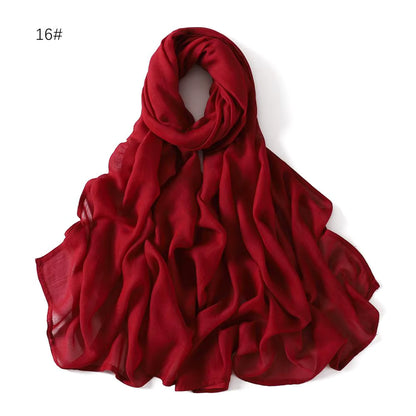 Saharawi Elegant Chiffon Hijab's